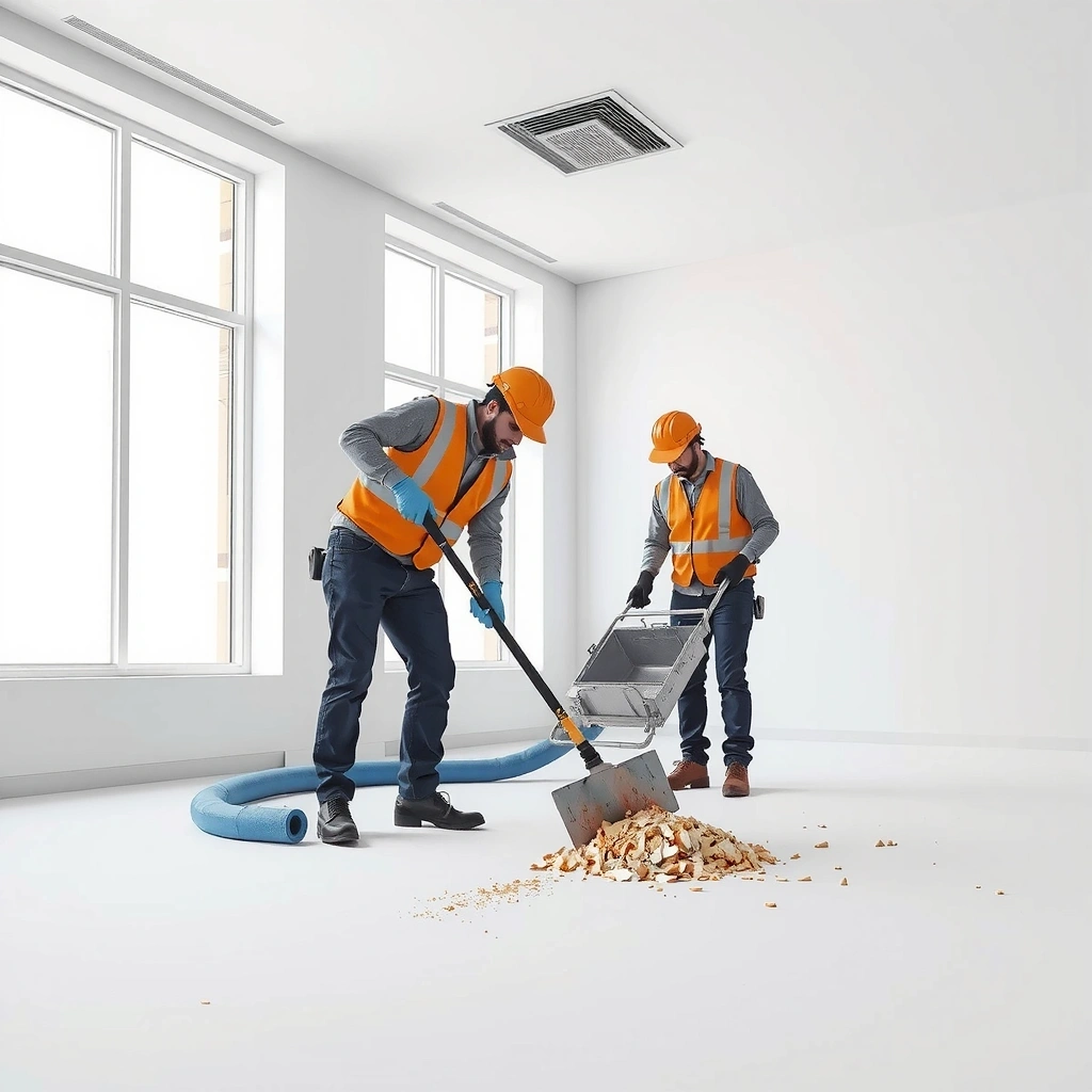 Post-construction cleanup service